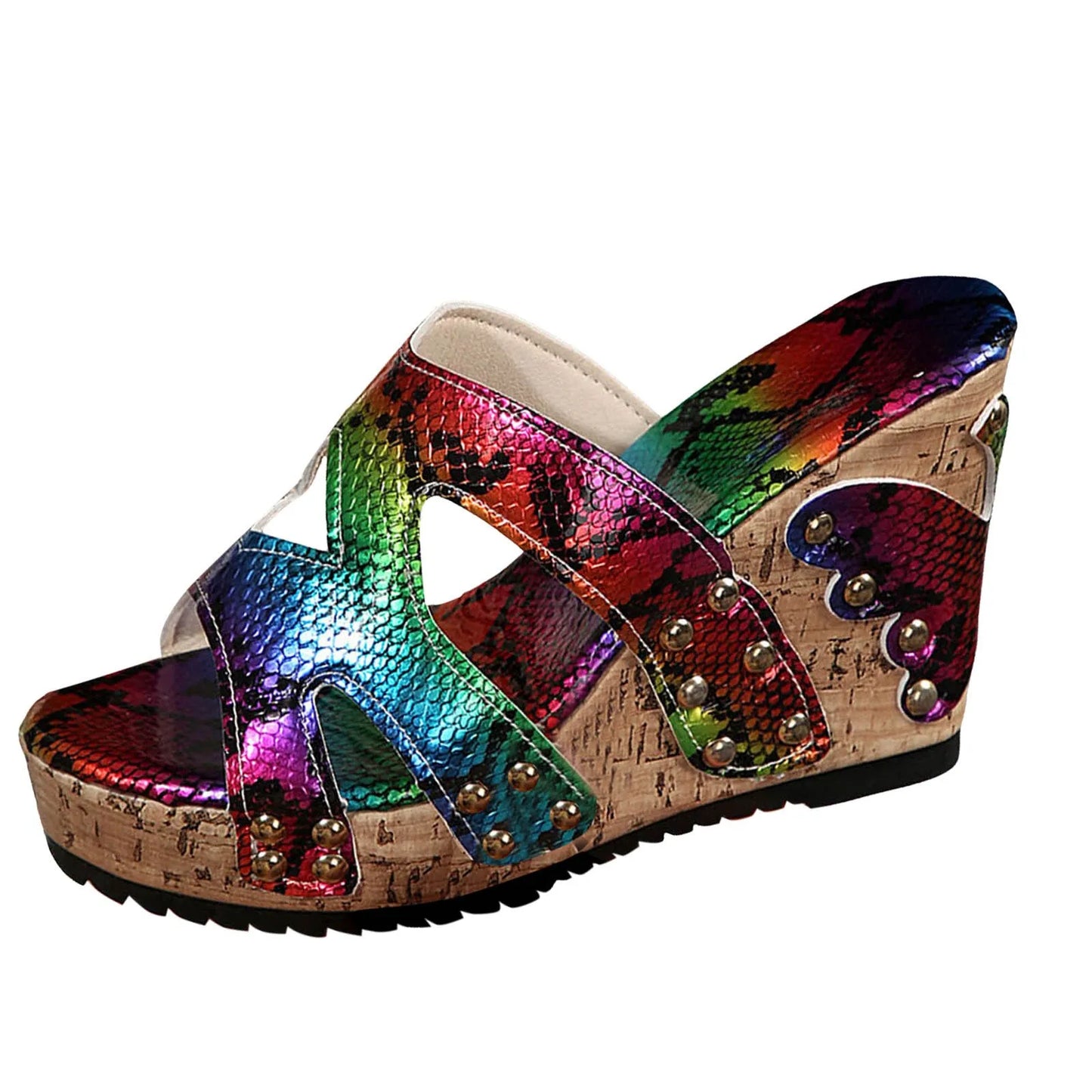 Women's Fashion Trend Anti Slip Wear-Resistant Shoes Cool Slippers Female Soft Soled Non Slip Wear Resisting Flat Beach Flops