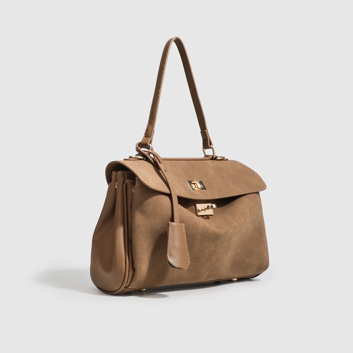 Luxury Women's Tote Bag Suede Leather Shoulder Bags Female Soft Handbags High Quality Messenger Bag Ladies Satchels