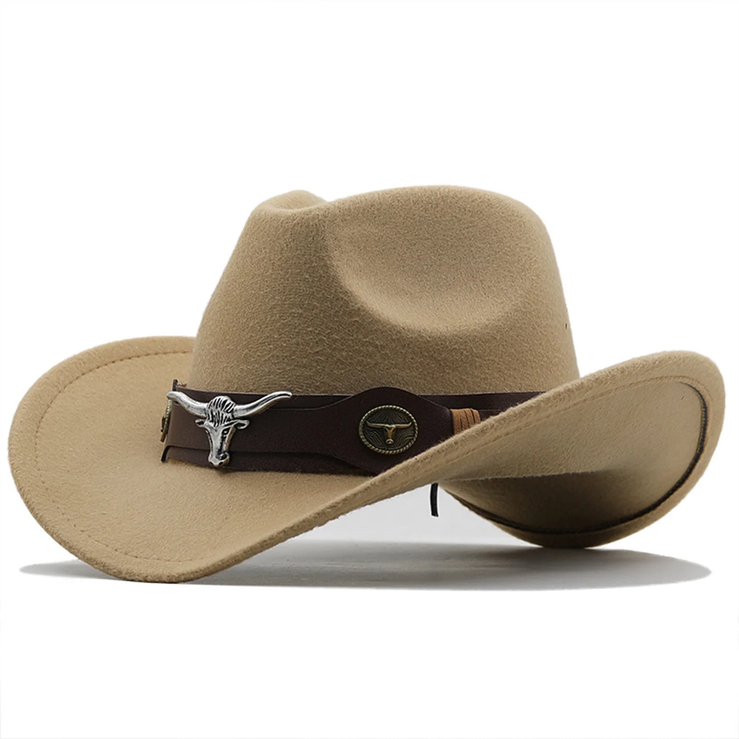 Western Cowboy Hats with Shapeable Wide Brim Unisex