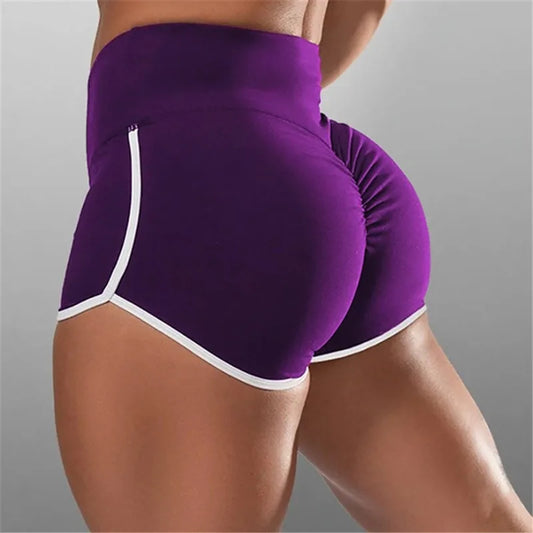 Quick-drying Running Shorts  High Waist Exercise  Sportswear