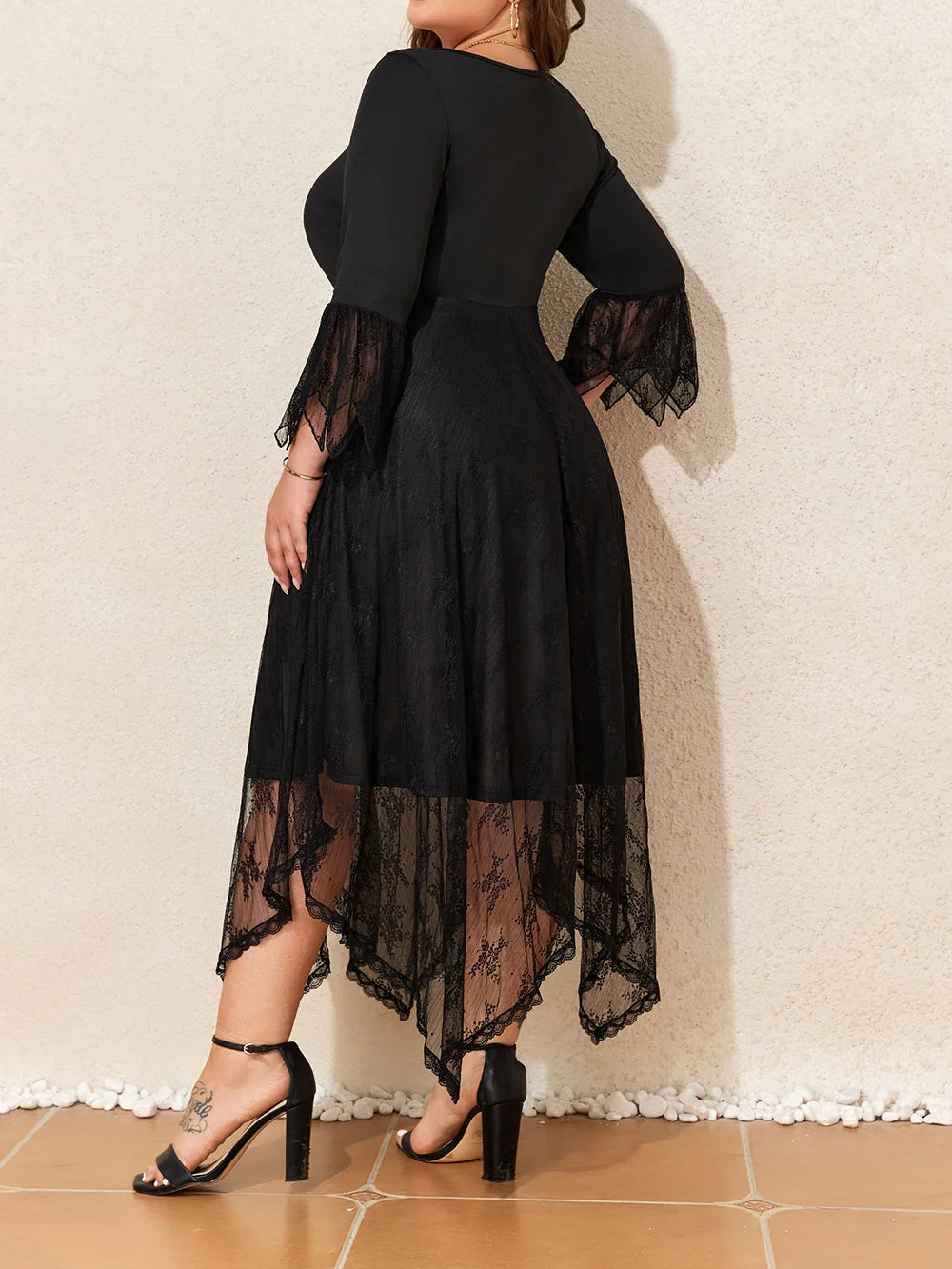 Gothic Lace Dress Vintage