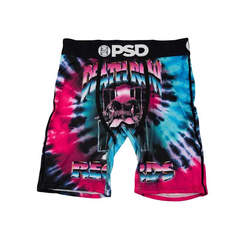 1Pcs Sexy Men Underwear Boxers Men's Panties Lingerie Breathable Printed Male Underpants Plus Size Man Boxer Briefs Mens Trunks