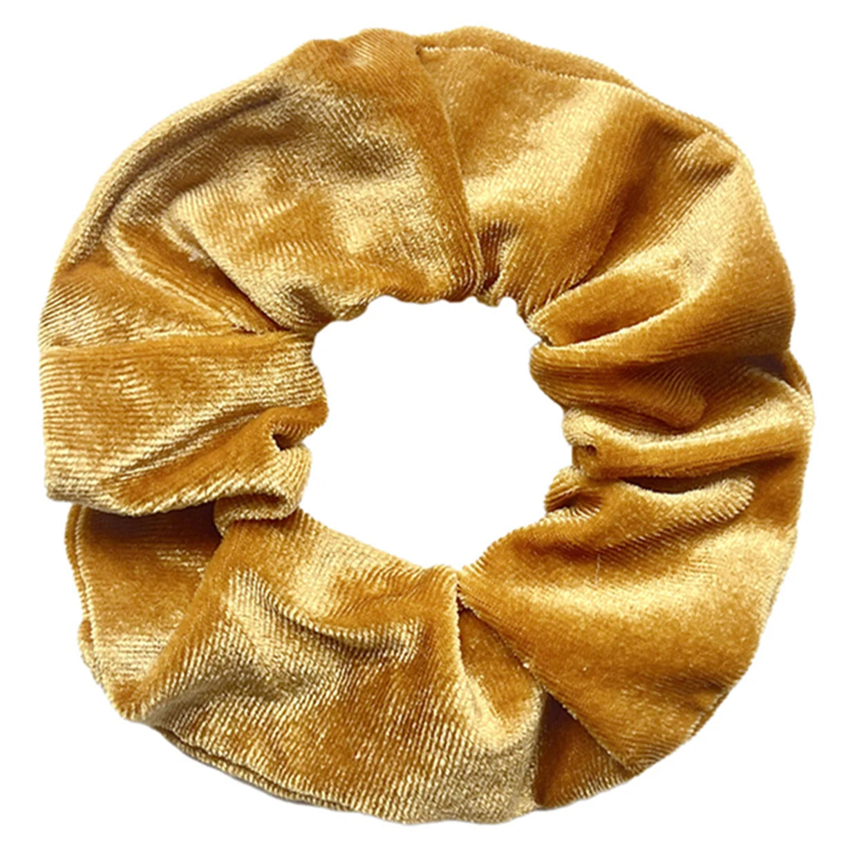 10/6/1pc hair scrunchies headband women ties velvet solid color Black set pack