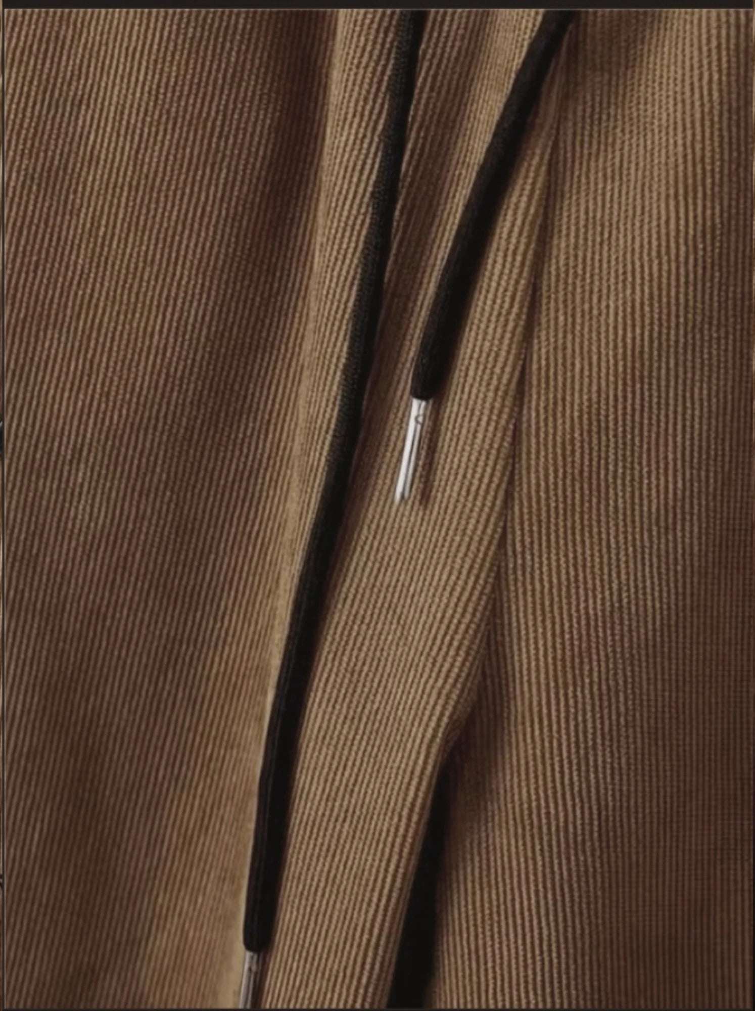 Men's suit Solid color corduroy suit Long sleeve shirt and pants casual suit