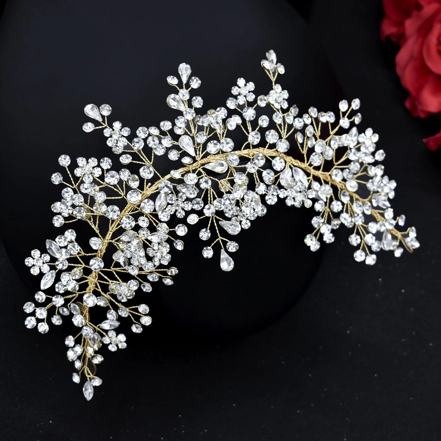 Crystal Rhinestone Headbands Hairbands For Women Hair Accessories Jewelry Band