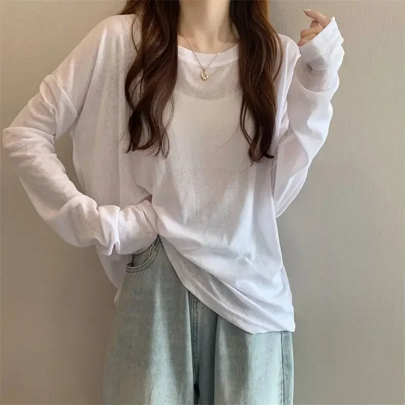 Mesh Sunscreen Long Sleeved  Cover