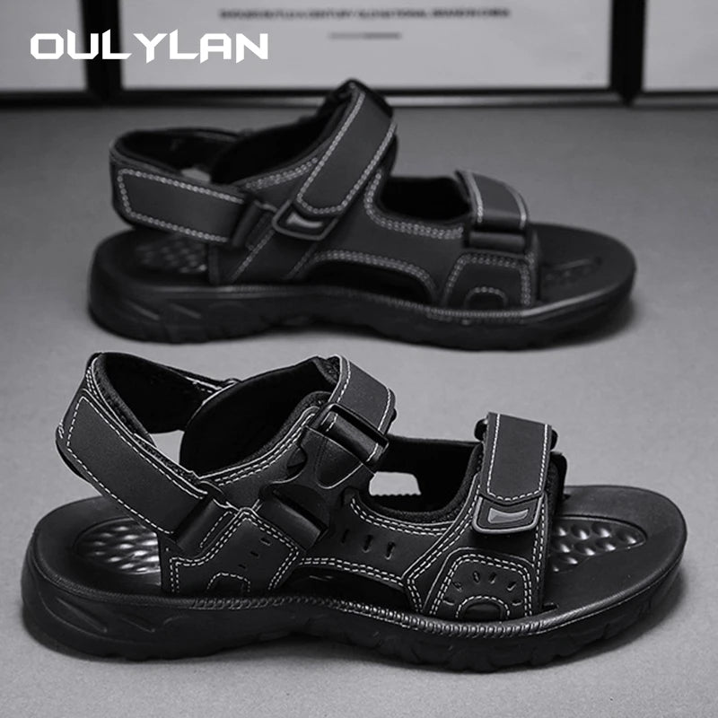 Comfortable Slipper Sandals for Men or Women Leather Sandal Trend