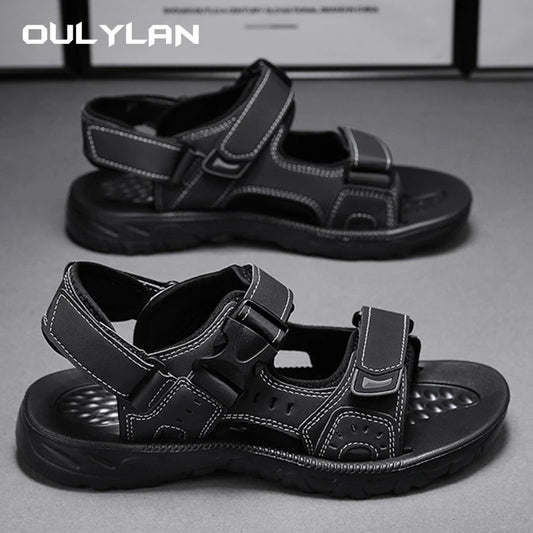 Comfortable Slipper Sandals for Men or Women Leather Sandal Trend