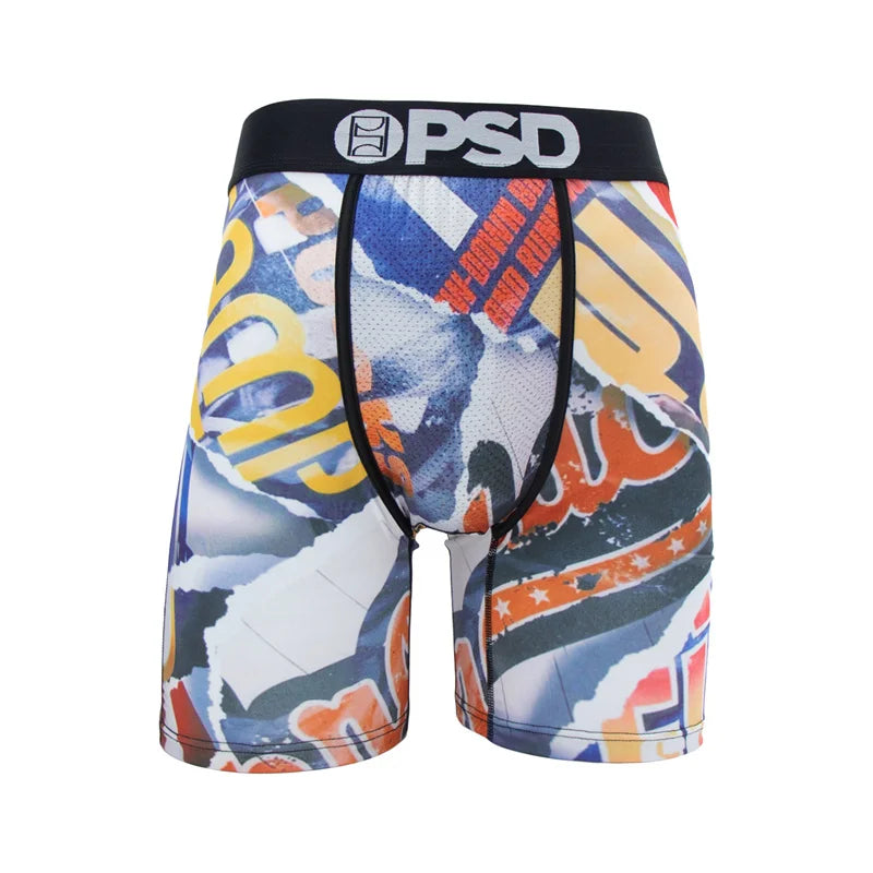 Sexy Men Underwear Boxers Breathable Mens Boxershorts Men's Panties Underpants Plus Size Fashion Print Man Boxers Briefs Trunks