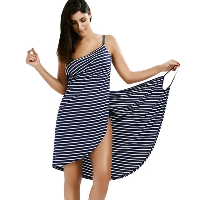 Fashion Women Microfiber Absorbent Towel  Perfect for Swimsuit, Pool, Beach, Bathing Suit - Swimming Accessory