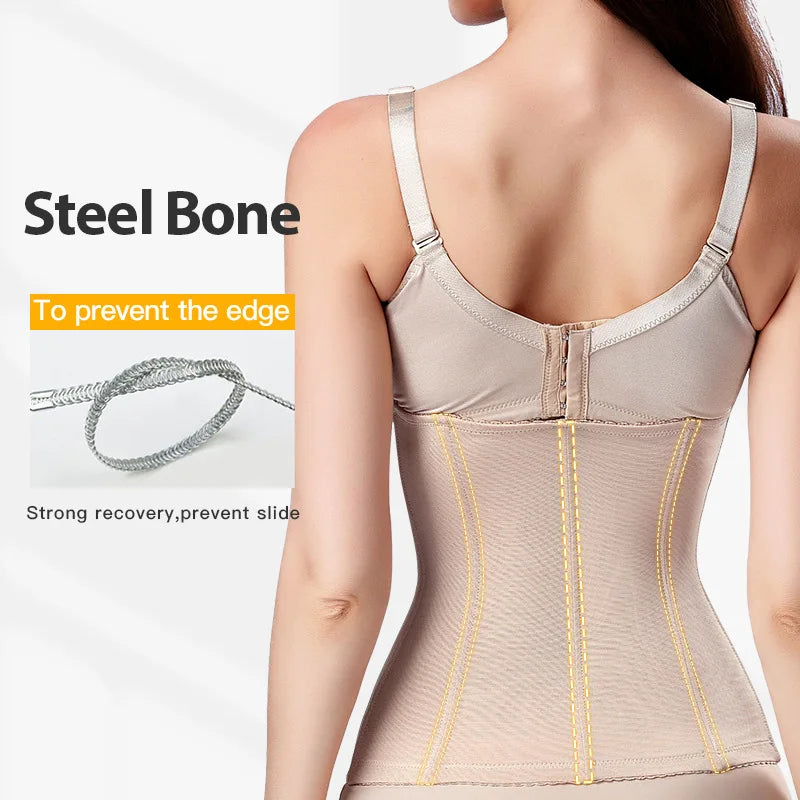Hot Women Slimming Waist Trainer Belt Shapewear Tummy Control Belly Cincher Body Shaper Fat Compression Girdles