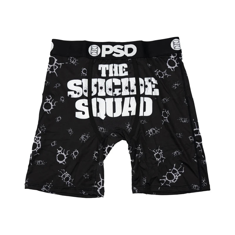 1Pcs Sexy Men Underwear Boxers Men's Panties Lingerie Breathable Printed Male Underpants Plus Size Man Boxer Briefs Mens Trunks