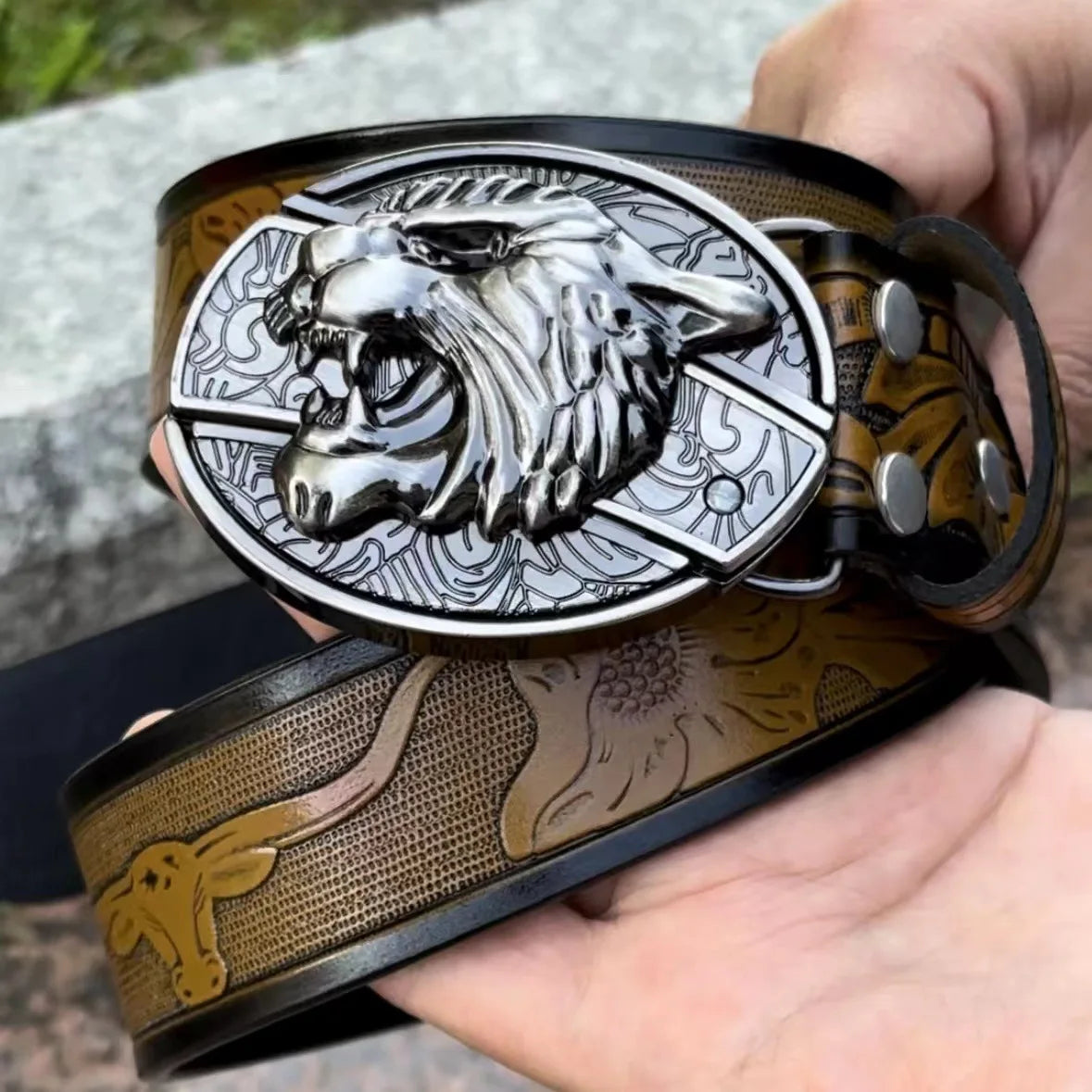 Genuine Luxury Brand Belt Metal Buckle High-Quality PU Leather Soft