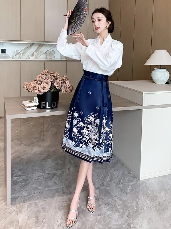 Horse-Face Skirt for Women  Spring and Summer