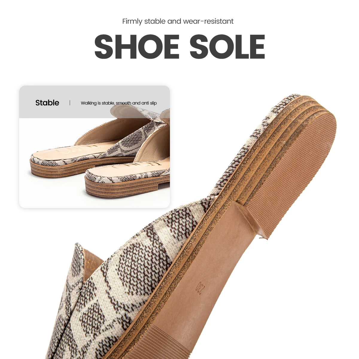 Slippers Low Heel Shoes Sandals  Outdoor Slippers Beach Shoes