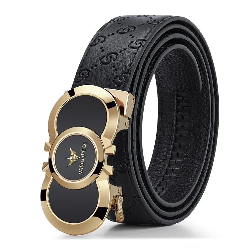 Fashionable high-end belt, automatic buckle, Casual and personalized belt