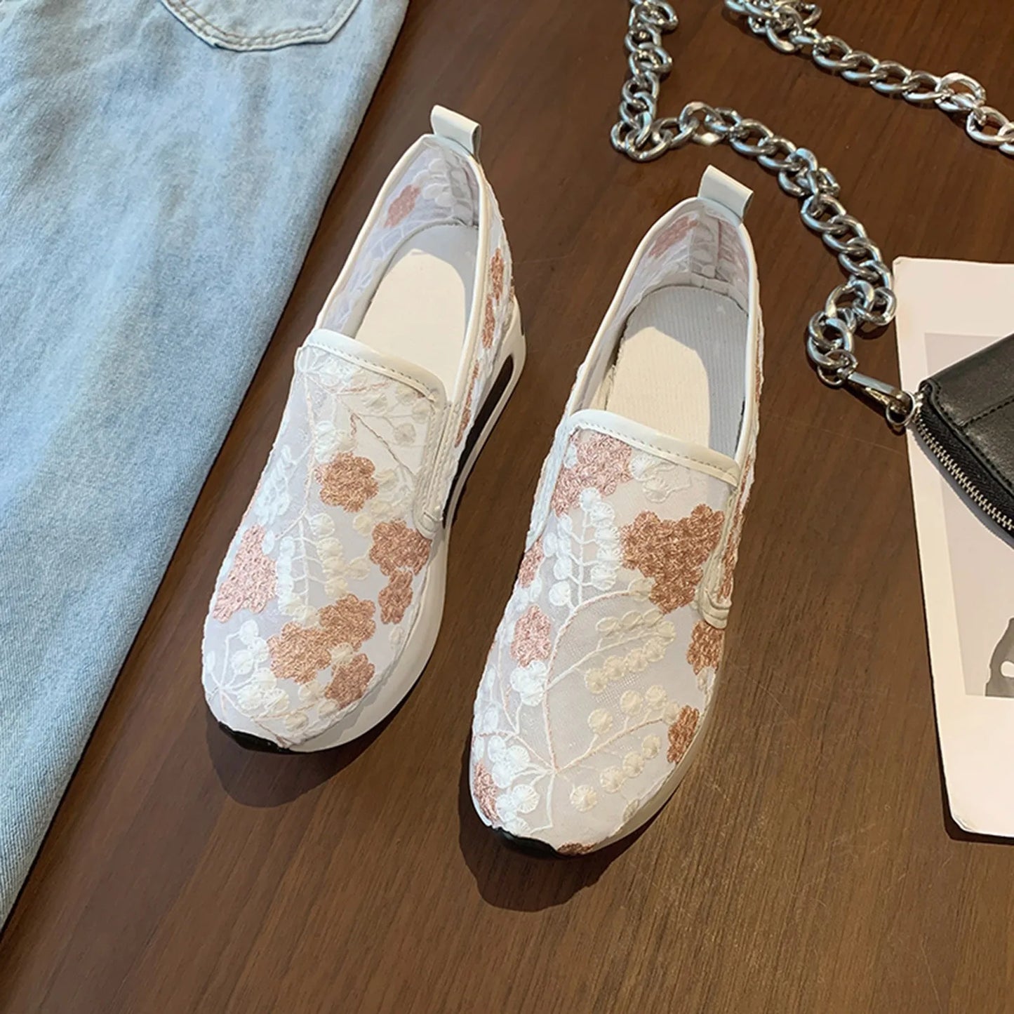 Women's Shoes Casual Women Shoes Comfortable Soft Soled Casual Shoes Fashionable Outdoor Shoes For Women Wide Width