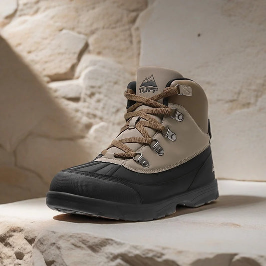 Hiking Boots High Tops Comfortable Lace-up Sports Boots Outdoor Hiking Shoes
