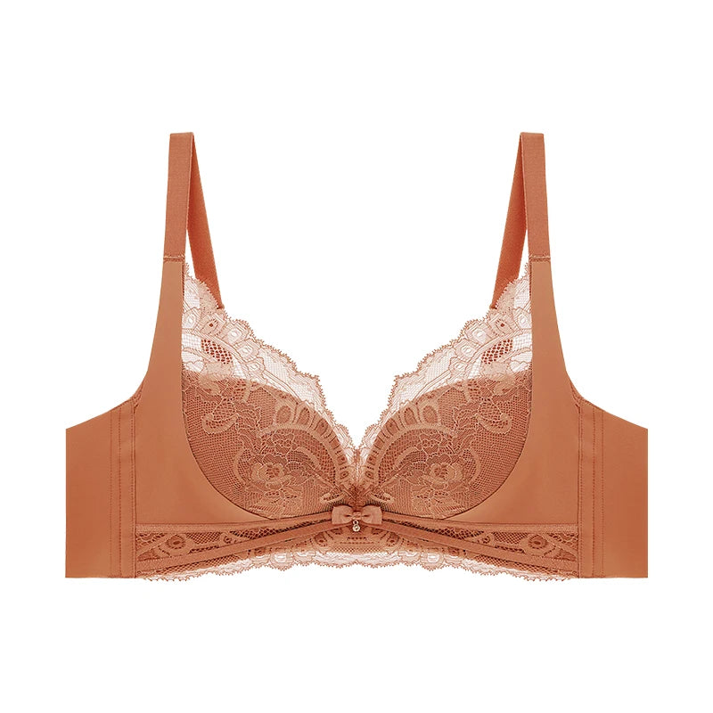 Floral Lace Bra Unlined Underwire