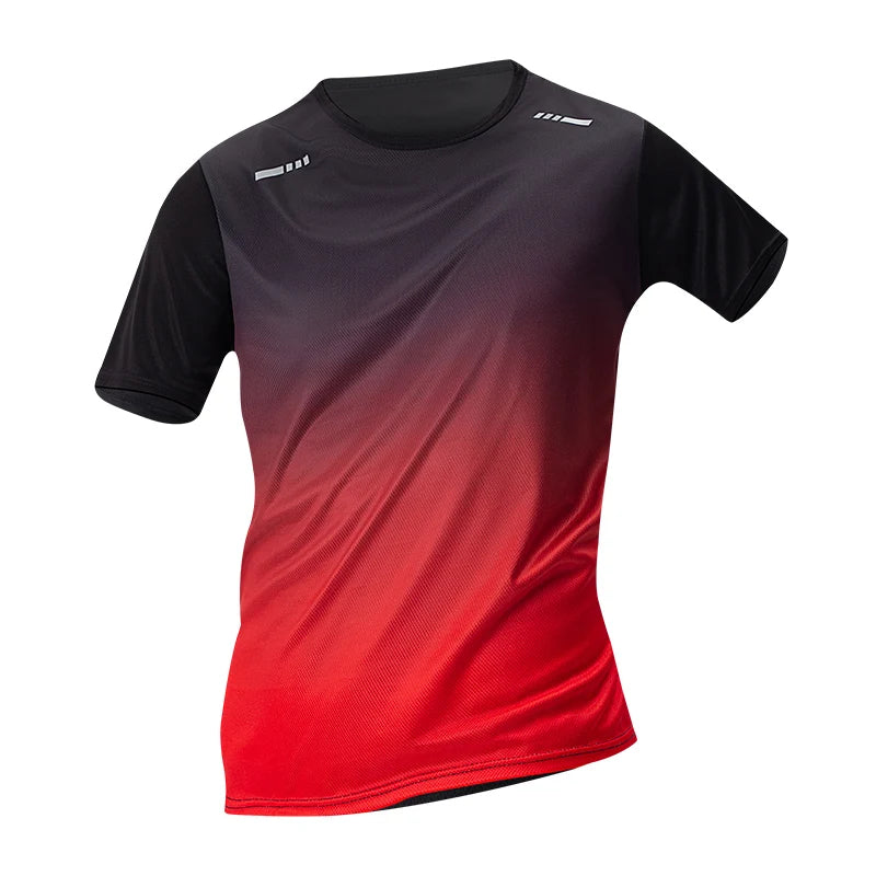 1/4 Pack men's quick-drying sports short sleeve mixed color multi-code casual shirt fashion T-shirt