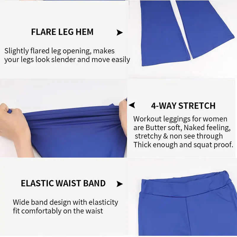 Women High Waist Push Up Leggings Fitness Flare Leggins Workout Legging For Women Casual Jeggings Slimming Sport Pants