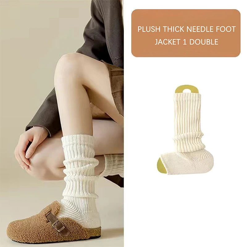 Winter Cable Knit Over the Knee Socks Cozy Thigh High Long Boot Stockings Warm Soft Knitted Leg Warmers
