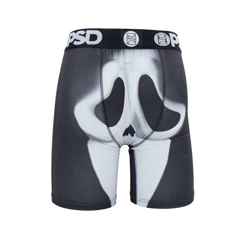 Sexy Men Underwear Boxershorts Man Underpants Panties Breathable Print Men Innerwear Man Boxer Shorts Plus Size Mens Trunks