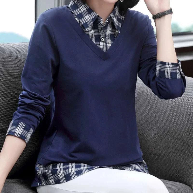 Polo-Neck Long Sleeve