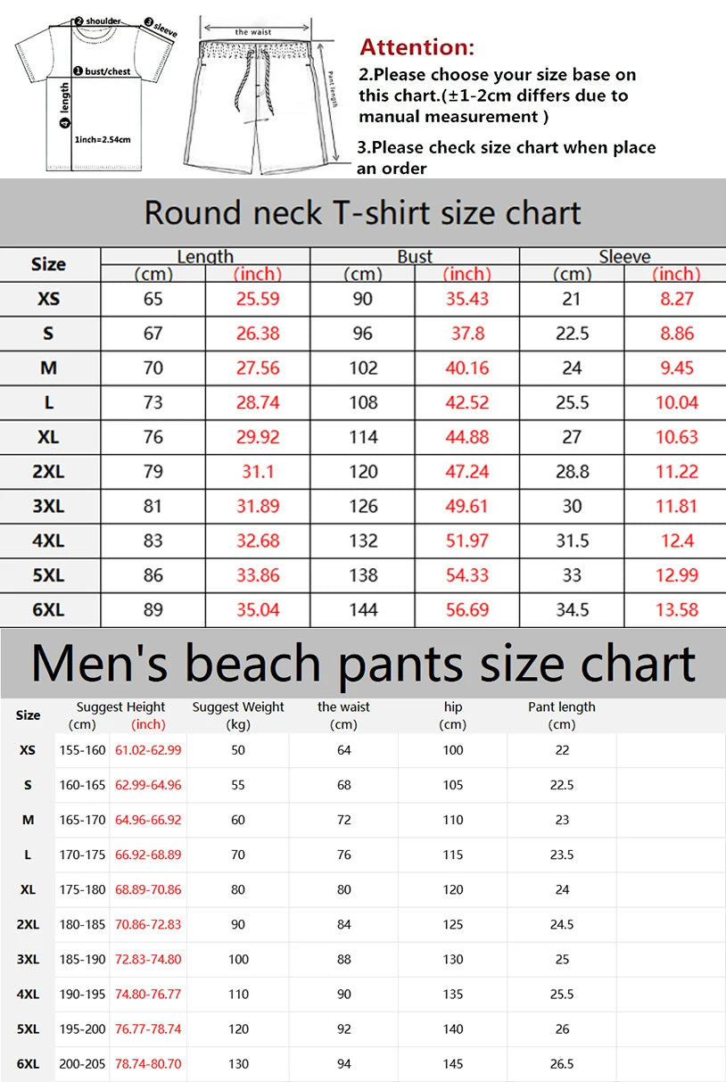 men's suit 3D printed men's fashion short-sleeved T-shirt, dopamine beach casual shorts set, soft and comfortable