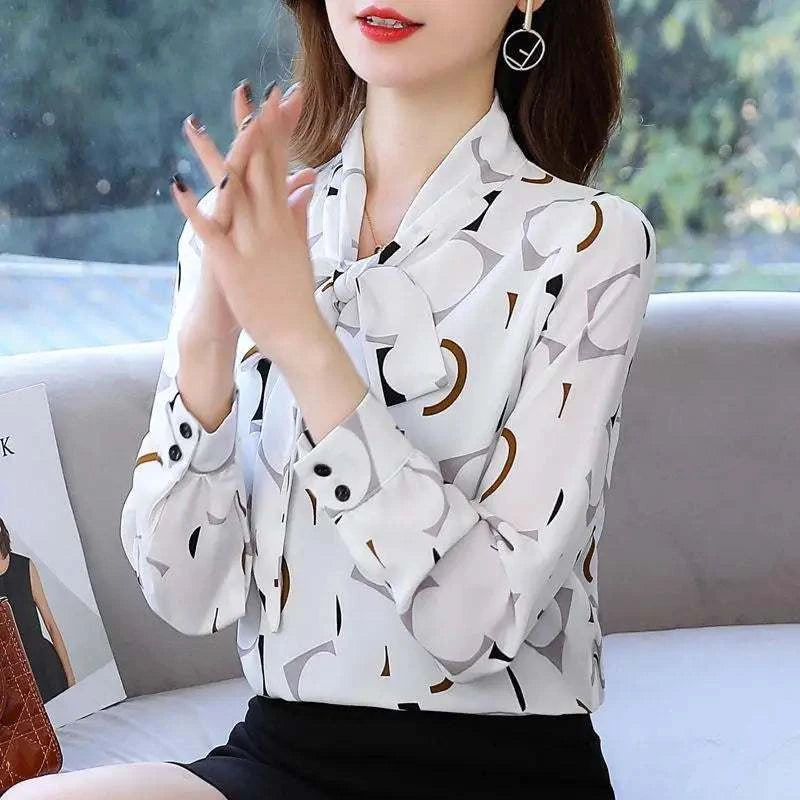 Chiffon Lantern Sleeve