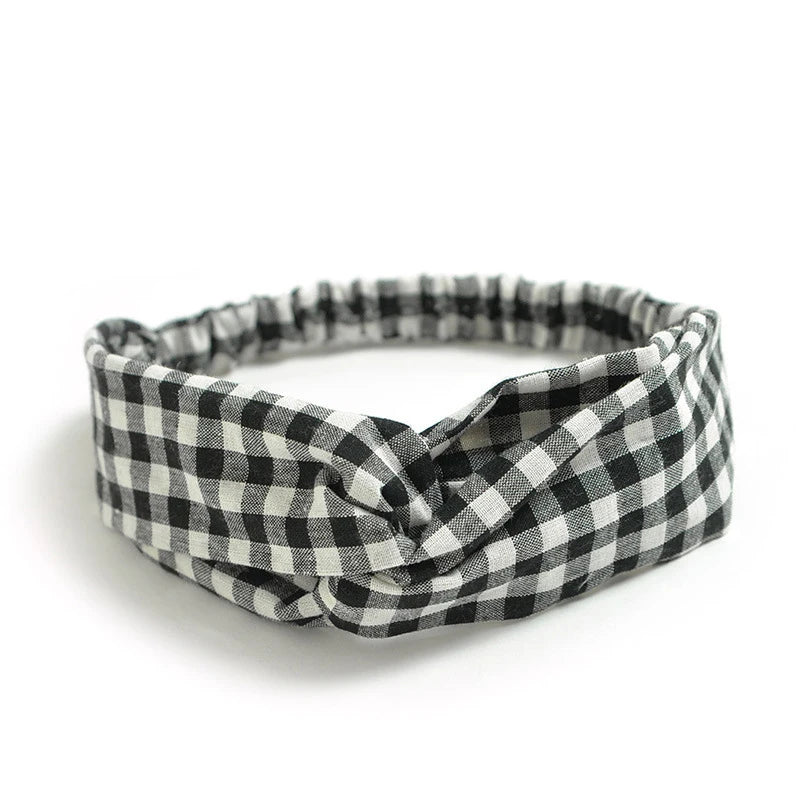 Fashion Women Summer Bohemian Hair Bands Print Headbands Vintage Cross Turban Bandage Bandanas Hair Bands Hair Accessories