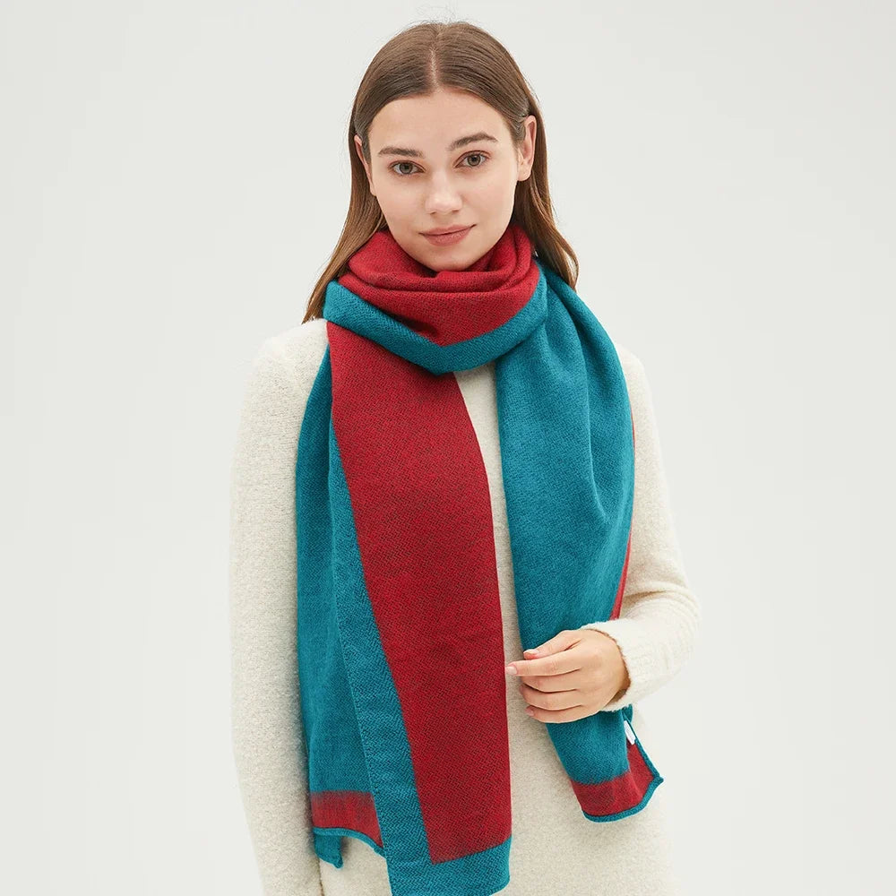 Winter Scarf Shawls Wraps with Tassels Blanket Quality Muffler Outdoor