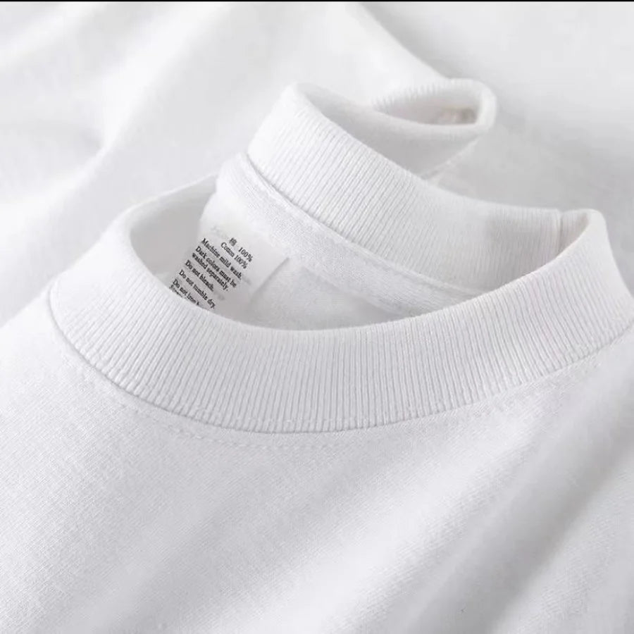 100% Cotton T-shirt Men Women Solid Color O Neck Short-sleeved Tops Summer Loose Half-sleeve T Shirt Unisex M-4XL