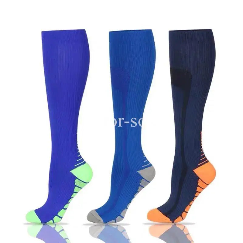 Compression Socks Knee High 20-30 Mmhg Fit Medical Edema Diabetes Varicose Veins Running Marathon Compression Sports Socks