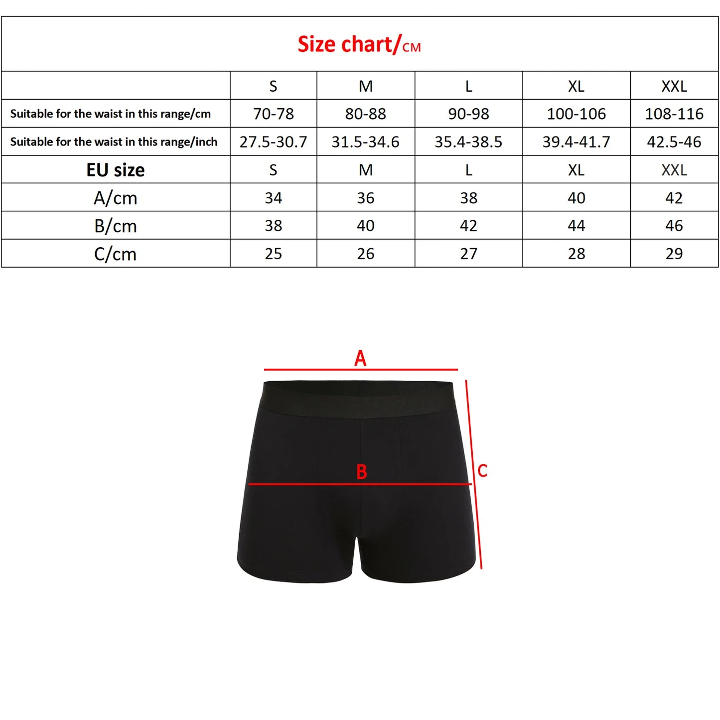 6pcs pack Black Boxer Shorts Men Underwear Soft Breathable Male Underpants for Men Homme Boxershorts