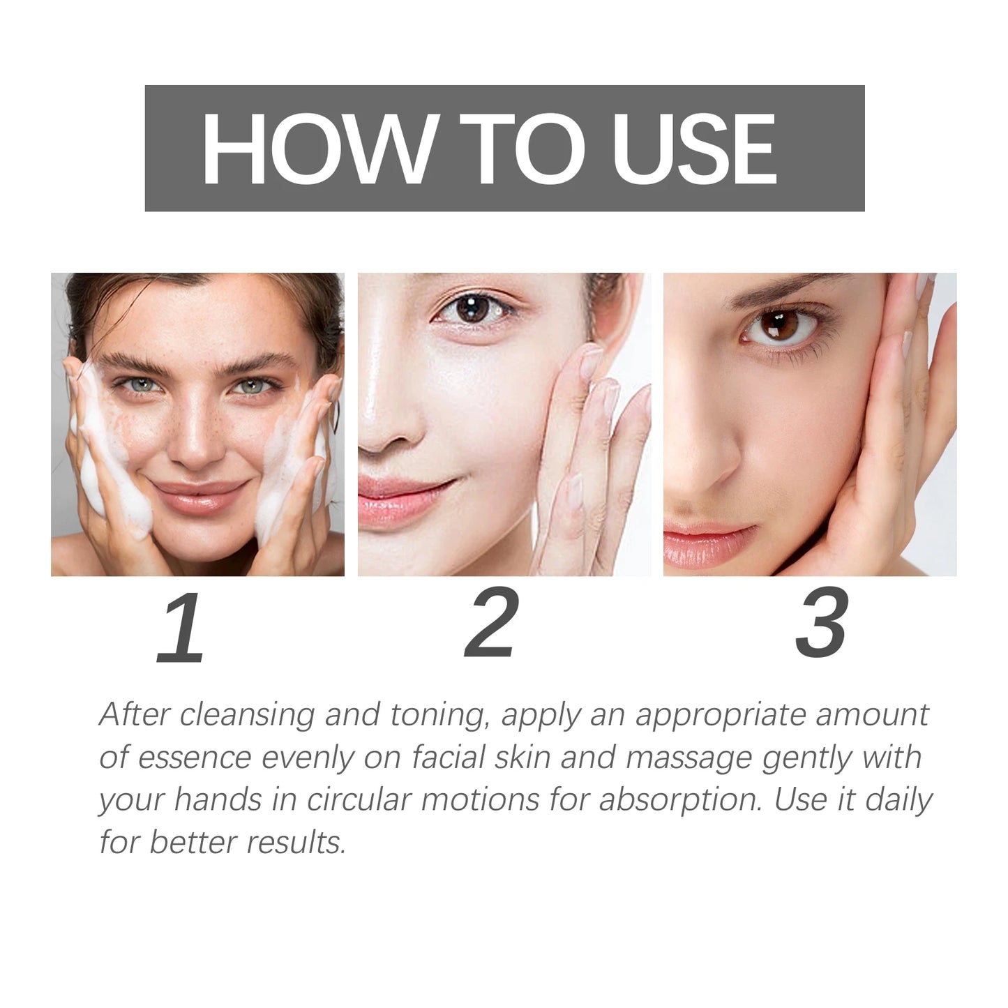 Retinol Face Serum Facial Dark Spot Remover Moisturizer Smooth Skin