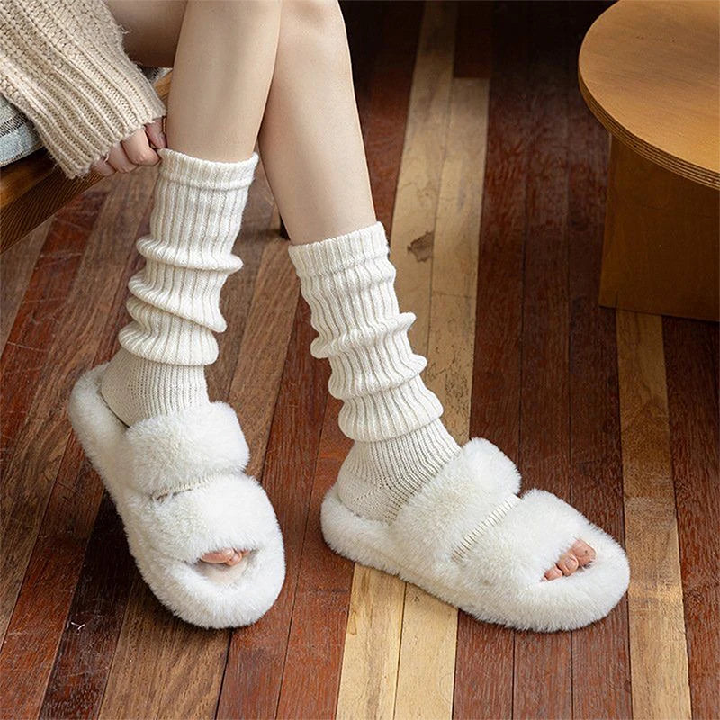 Winter Cable Knit Over the Knee Socks Cozy Thigh High Long Boot Stockings Warm Soft Knitted Leg Warmers