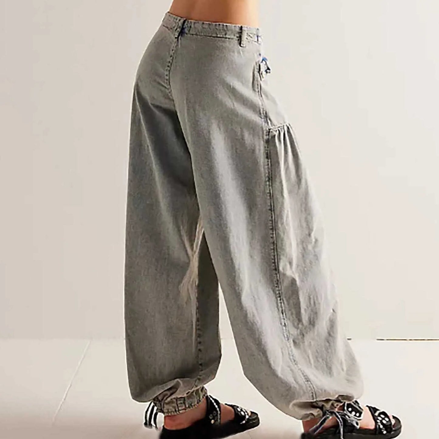 Low Waist Wide Legs Jeans Woman Streetwear American Vintage Denim Pants Female Casual Washed Straight