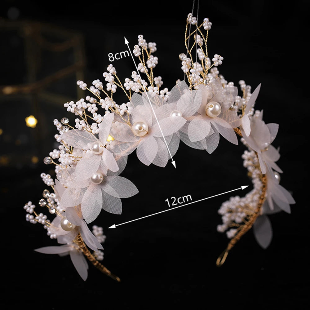 Handmade Hair Accessories Fairy Hair Hoop and Dangle Earrings Hair Band Accessories