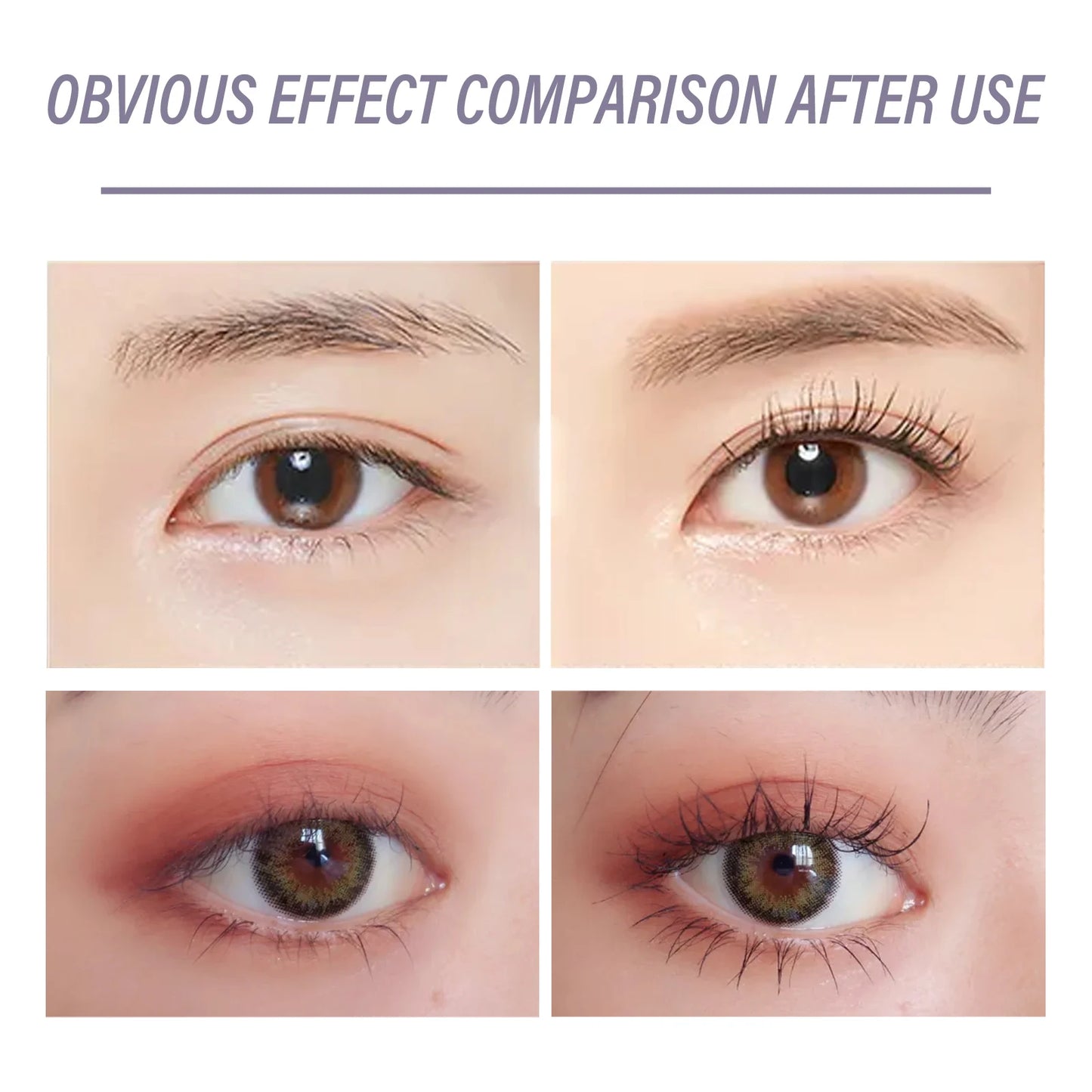 Waterproof Mascara Lengthening Black Lash Eyelash  Long-wearing Black Color Mascara