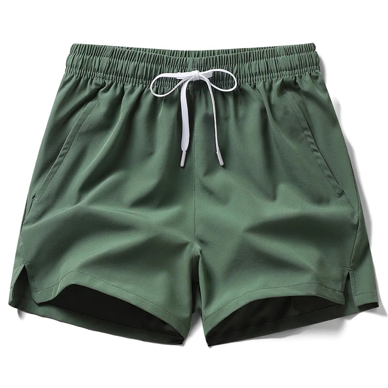 hot selling sports shorts, running pants, three piece pants, men's and women's zippered pockets, couple's shorts