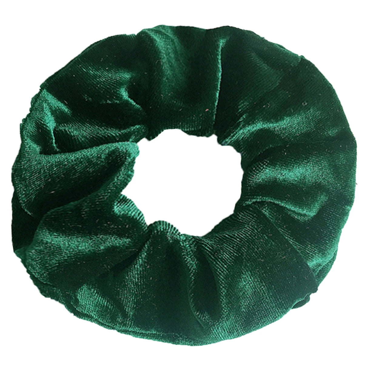 10/6/1pc hair scrunchies headband women ties velvet solid color Black set pack