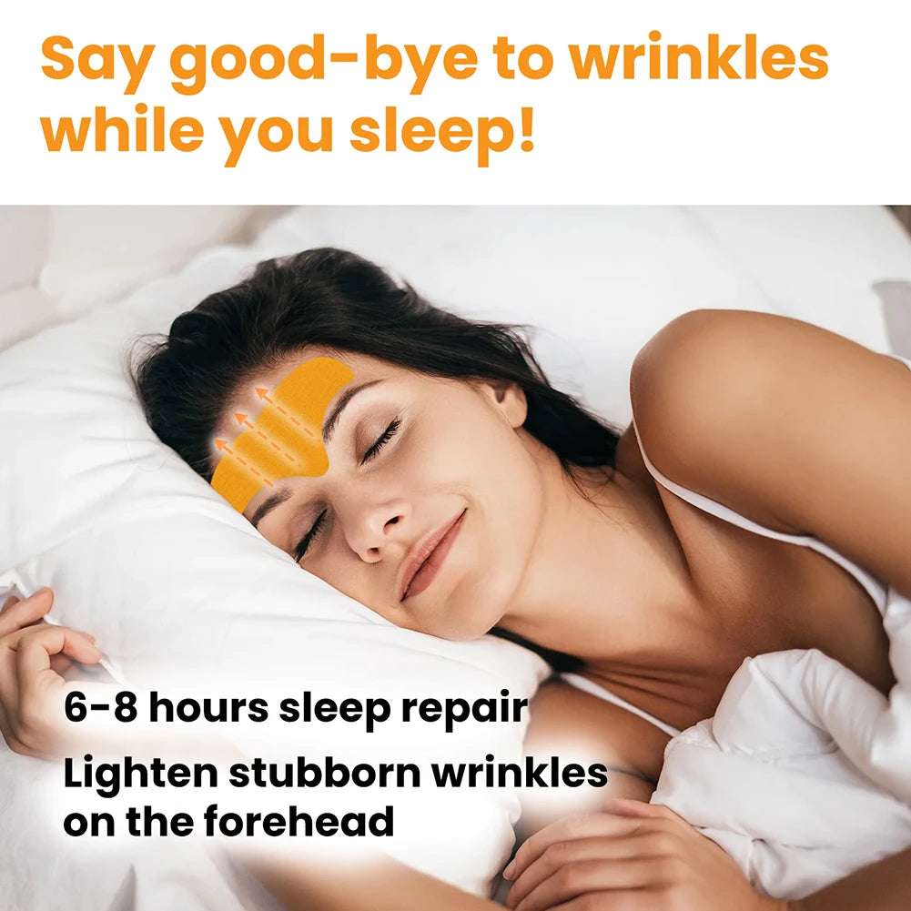 100-10pcs Collagen Forehead Wrinkle Patch