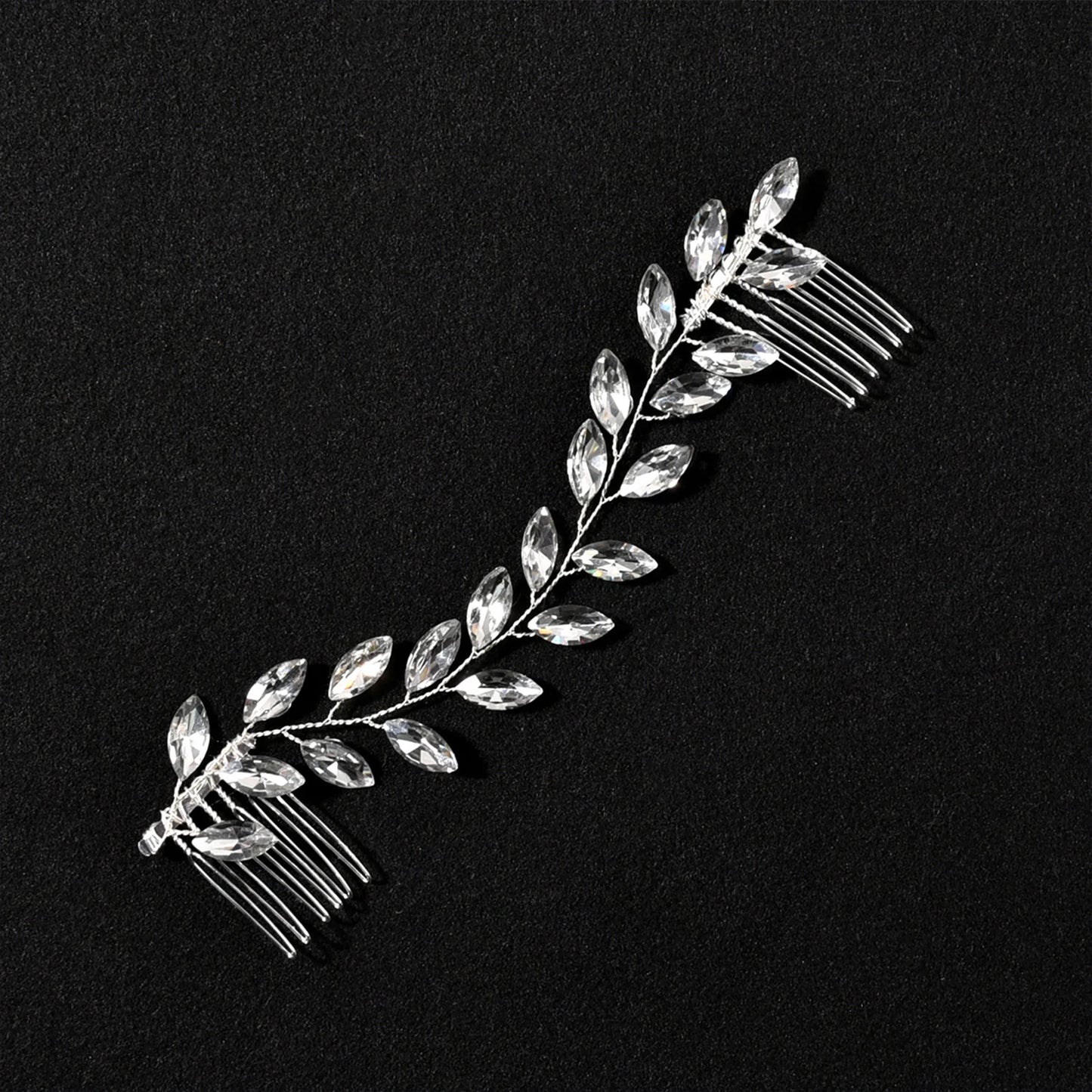 Comb Head Jewelry Bride Hair Clips Headpiece Crystal Women Bridal Hair Accessories Women Hair Ornaments