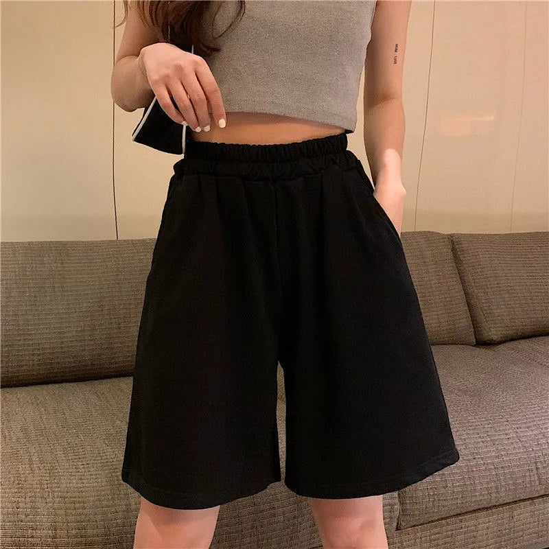 Cross-border wish explosion shop Europe and the United States loose fashion shorts women's
