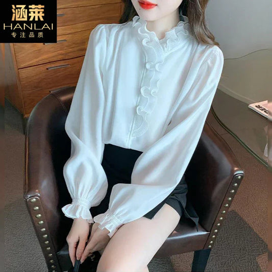 Lace Chiffon Shirt