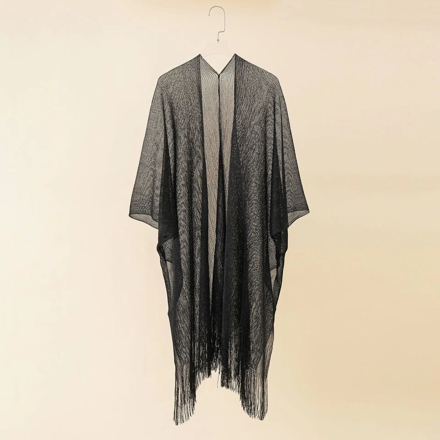 Tassel Gold Bikini Beach Cover Up  Dress