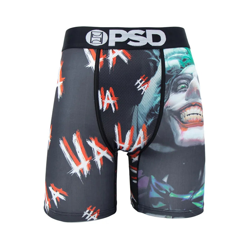 1Pcs Sexy Men Underwear Boxershorts Fashion Printed Man Underpants Panties Breathable Men Innerwear Cuecas Mens Boxer Underwear