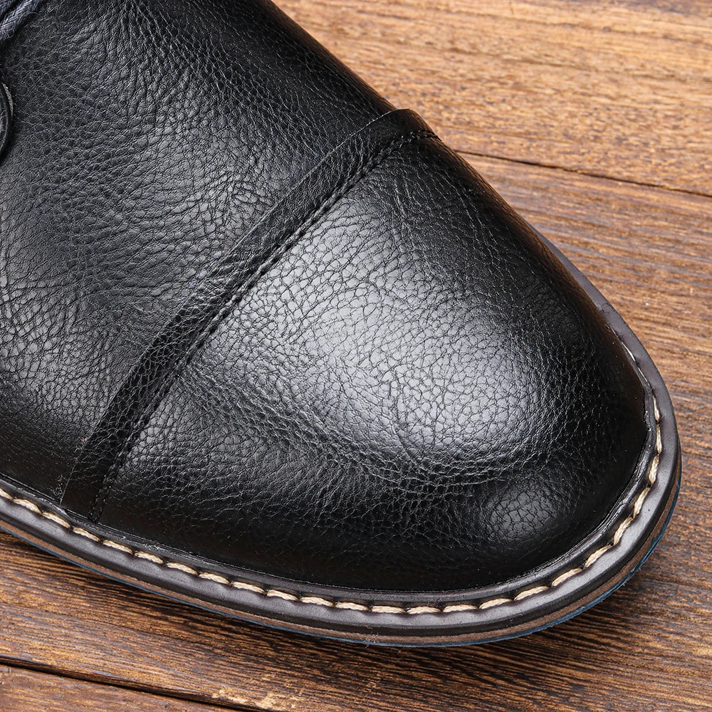 Retro Men Ankle Boots Outdoor Casual Fashion Men Boots