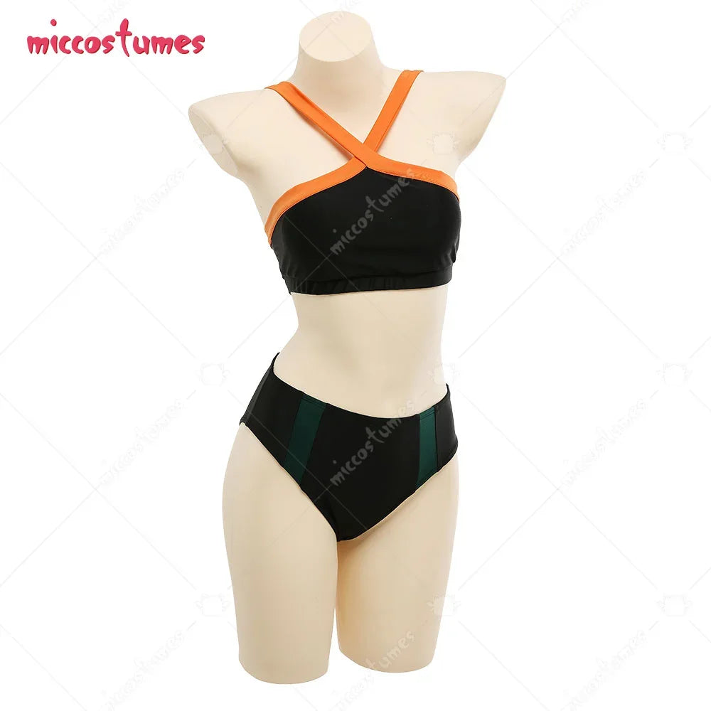 Spliced Bikini Split Swimsuit Swimming Swimwear Bathing Suit
